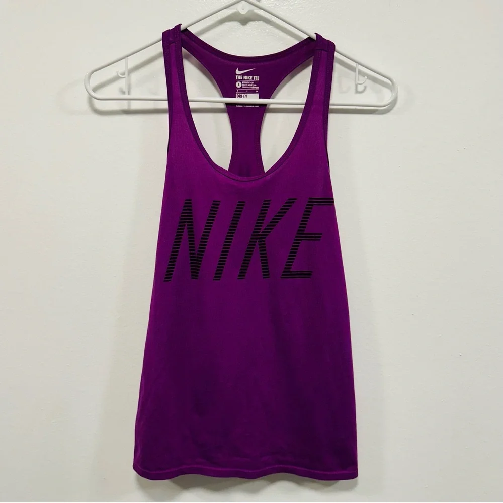Nike Women's Vibrant Purple athletic Tank Top size small